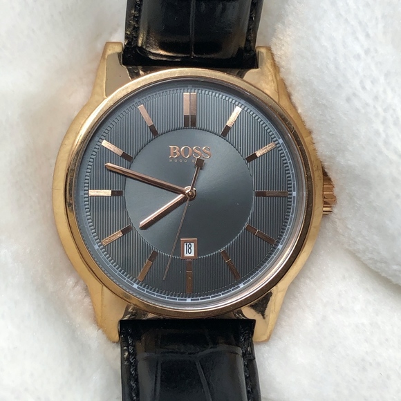 Hugo Boss Other - Hugo Boss Men's Gold Tone Watch